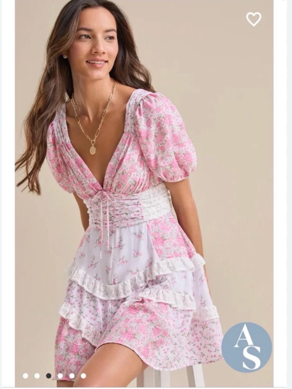 Altar’d State Floral Patchwork Dress